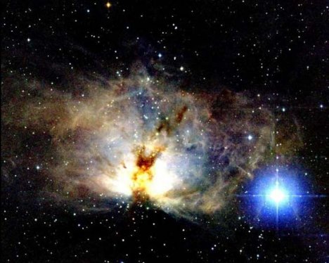 distant galaxy - NGC 2024